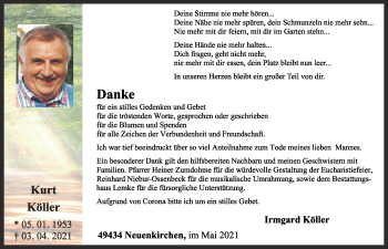 Anzeige von Kurt Köller von OM-Medien