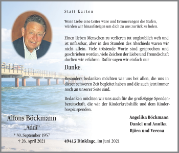 Anzeige von Alfons Böckmann von OM-Medien