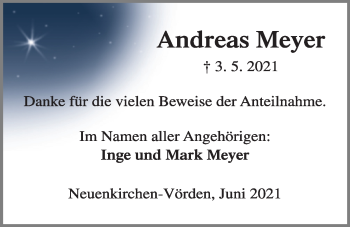 Anzeige von Andreas Meyer von OM-Medien
