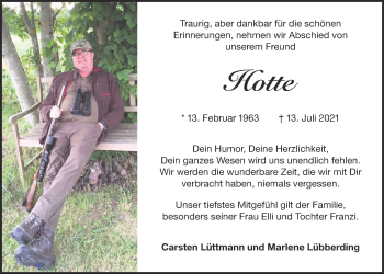 Anzeige von Hotte  von OM-Medien