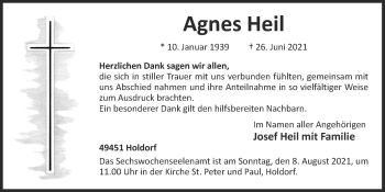 Anzeige von Agnes Heil von OM-Medien