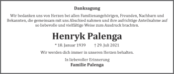 Anzeige von Henryk Palenga von OM-Medien