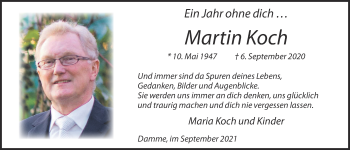 Anzeige von Martin Koch von OM-Medien