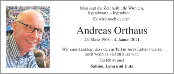 Anzeige von Andreas Orthaus von OM-Medien