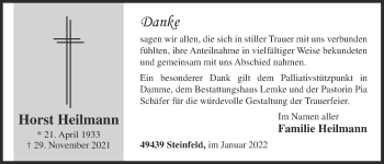 Anzeige von Horst Heilmann von OM-Medien