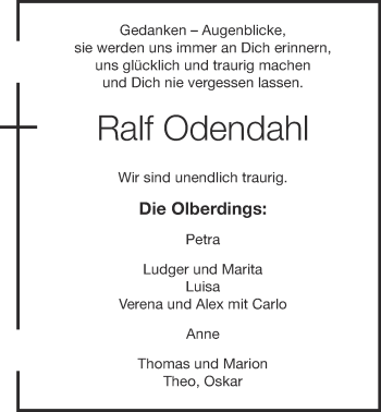 Anzeige von Ralf Odendahl von OM-Medien
