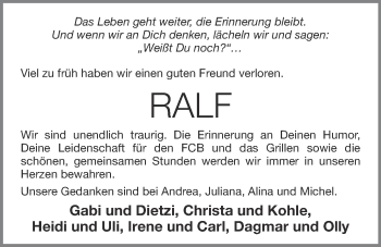 Anzeige von Ralf Odendahl von OM-Medien