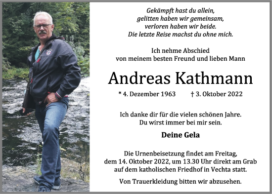 Anzeige von Andreas Kathmann von OM-Medien