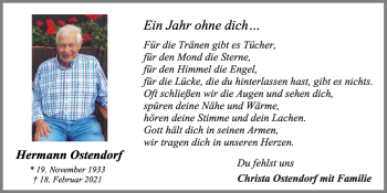 Anzeige von Hermann Ostendorf von OM-Medien