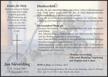 Anzeige von Jan Sieverding von OM-Medien