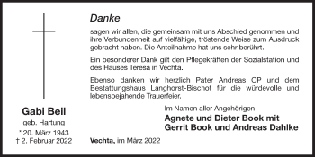 Anzeige von Gabi Beil von OM-Medien