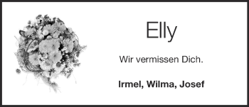 Anzeige von Elsbeth Gehlenborg von OM-Medien