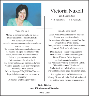 Anzeige von Victoria Nuxoll von OM-Medien