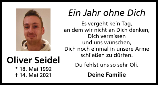Anzeige von Oliver Seidel von OM-Medien