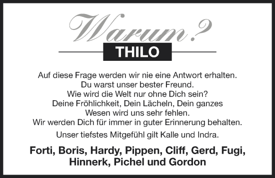 Anzeige von Thilo Schwarz von OM-Medien