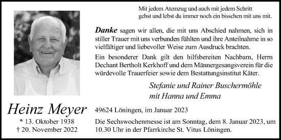 Anzeige von Heinz Meyer von OM-Medien