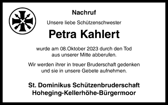 Anzeige von Petra Kahlert von OM-Medien