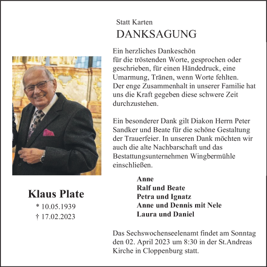 Anzeige von Klaus Pate von OM-Medien