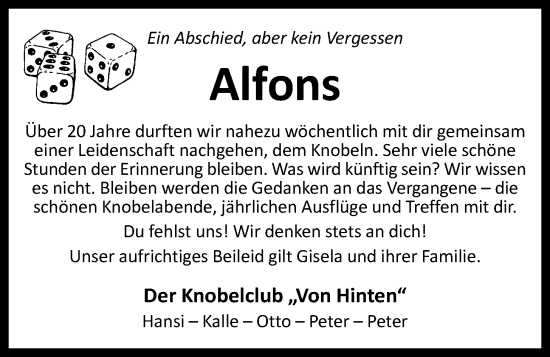 Anzeige von Alfons Meyer von OM-Medien