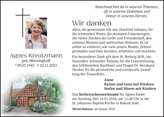 Anzeige von Agnes Kreutzmann von OM-Medien