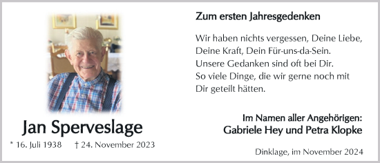 Anzeige von Jan Sperveslage von OM-Medien