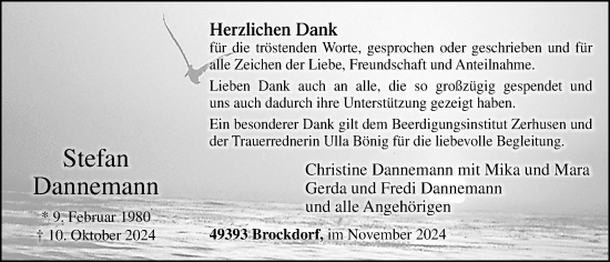 Anzeige von Stefan Dannemann von OM-Medien