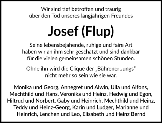 Anzeige von Josef Meyer von OM-Medien