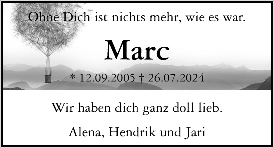 Anzeige von Marc  von OM-Medien