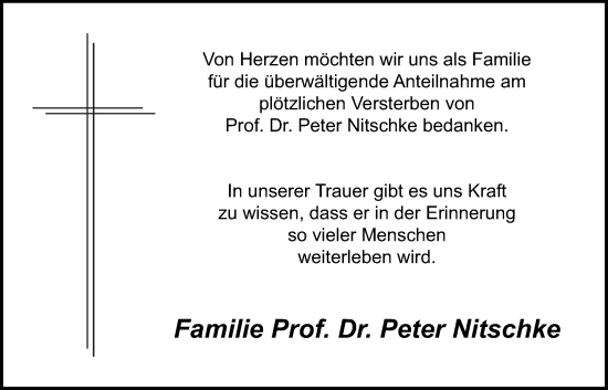 Anzeige von Peter Nitschke von OM-Medien