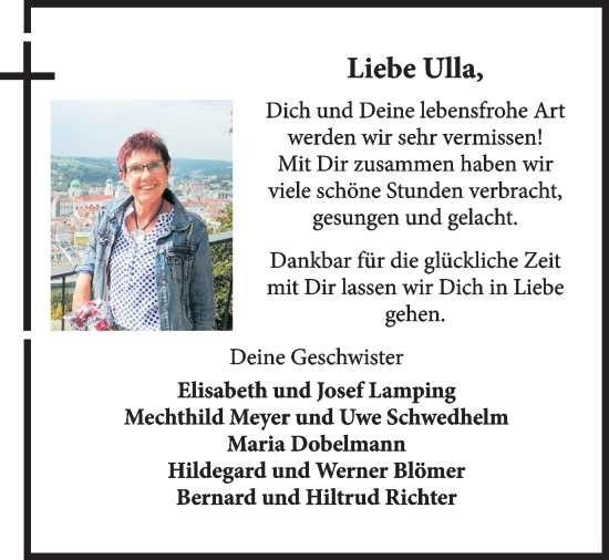 Anzeige von Ulla Holthaus von OM-Medien