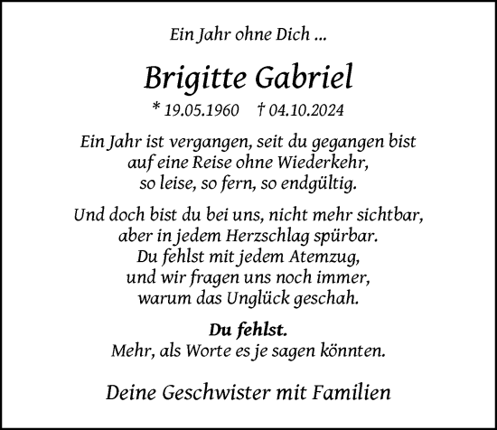 Anzeige von Brigitte Gabriel von OM-Medien