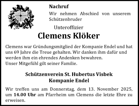 Anzeige von Clemens Klöker von OM-Medien