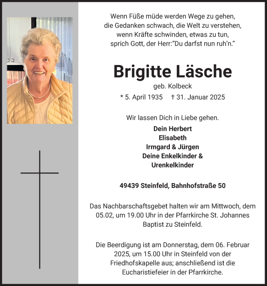 Anzeige von Brigitte Läsche von OM-Medien