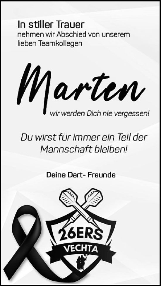 Anzeige von Marten  Eschkötter von OM-Medien