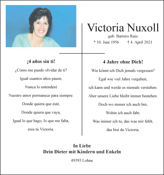 Anzeige von Victoria Nuxoll von OM-Medien