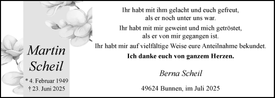 Anzeige von Martin Scheil von OM-Medien