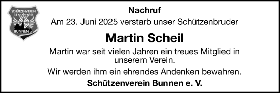 Anzeige von Martin Scheil von OM-Medien