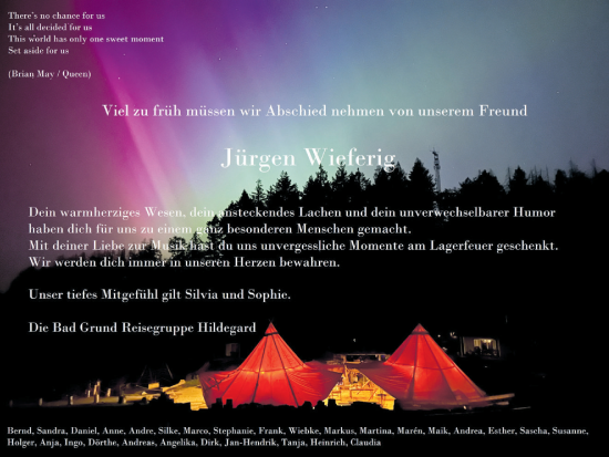 Anzeige von Jürgen Wieferig von OM-Medien