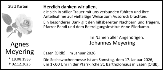 Anzeige von Agnes Meyering von OM-Medien