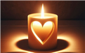 Kerze von Caren für Leon Sandmann
